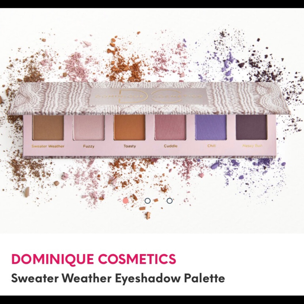 Dominique Cosmetics sweater weather palette